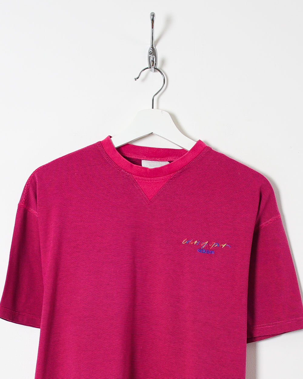Adidas Colours of Sport T-Shirt - Small - Domno Vintage 90s, 80s, 00s Retro and Vintage Clothing 