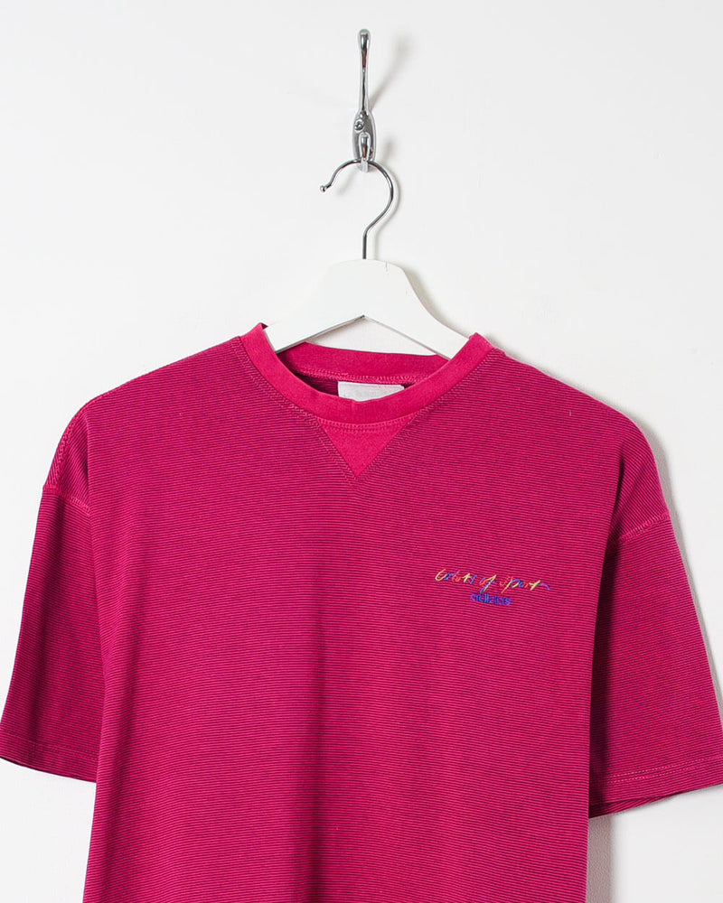 Adidas Colours of Sport T-Shirt - Small - Domno Vintage 90s, 80s, 00s Retro and Vintage Clothing 