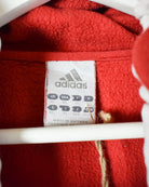 Red Adidas  FC Bayern München Hoodie - X-Large