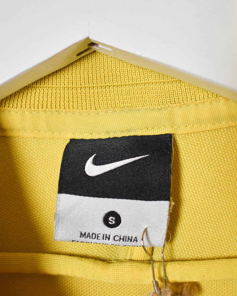 Yellow Nike Brazil Tracksuit Top - Small