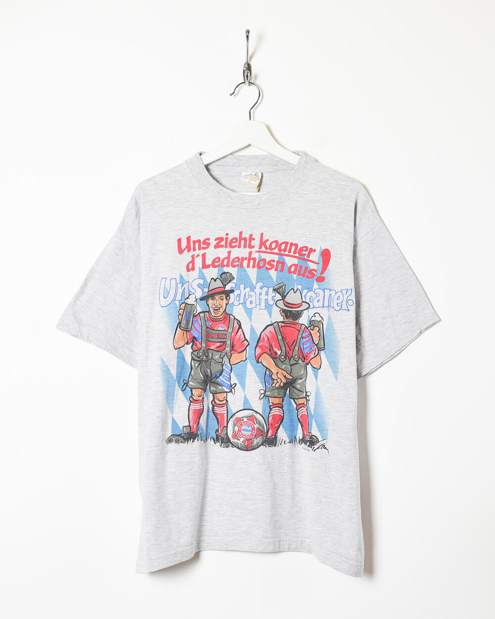 Stone FC Bayern Munich 1994 Champions Graphic T-Shirt - Large