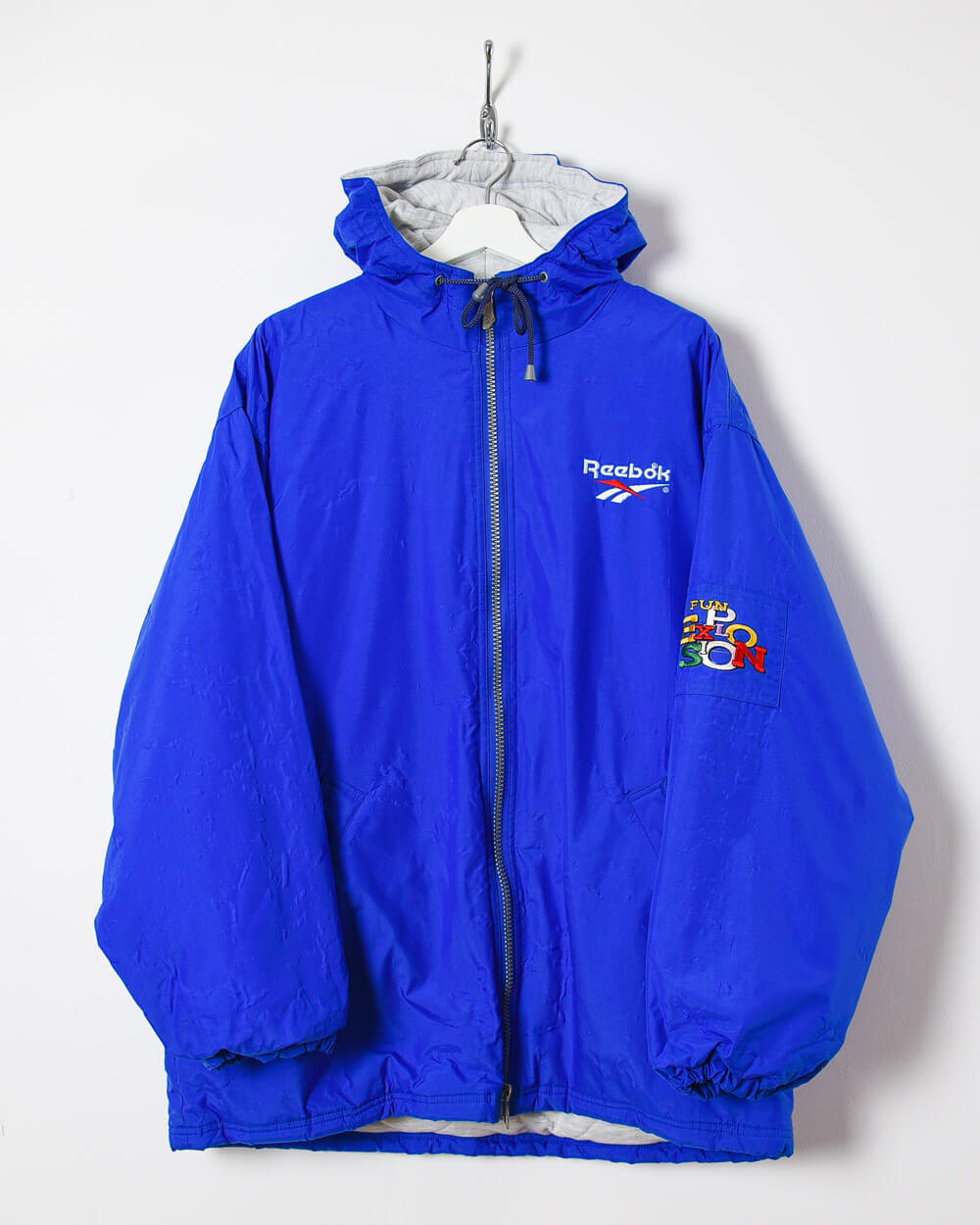 Reebok Hooded Winter Coat - X-Large - Domno Vintage 90s, 80s, 00s Retro and Vintage Clothing