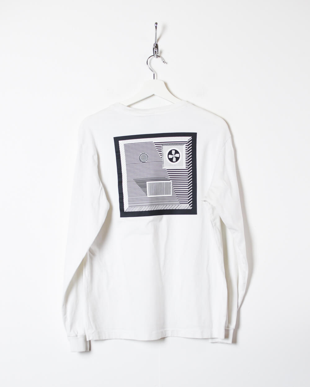 White Billionaire Boys Club Long Sleeved T-Shirt - Small