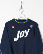 Navy Champion 00s Parma A.C. Warm-Up Sweatshirt - Small