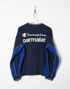 Navy Champion 00s Parma A.C. Warm-Up Sweatshirt - Small