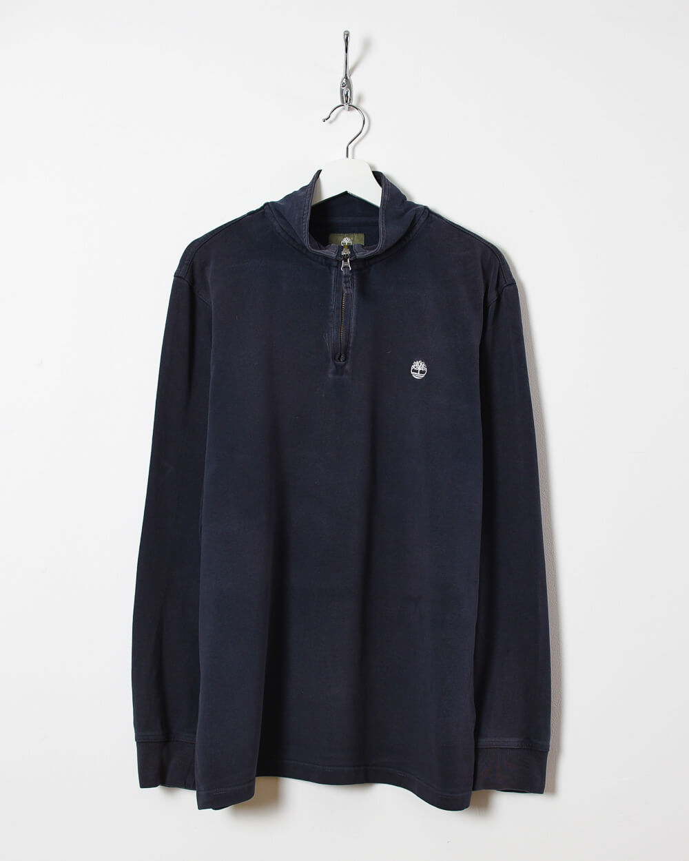 Timberland 1/4 Zip Sweatshirt - Medium - Domno Vintage 90s, 80s, 00s Retro and Vintage Clothing 