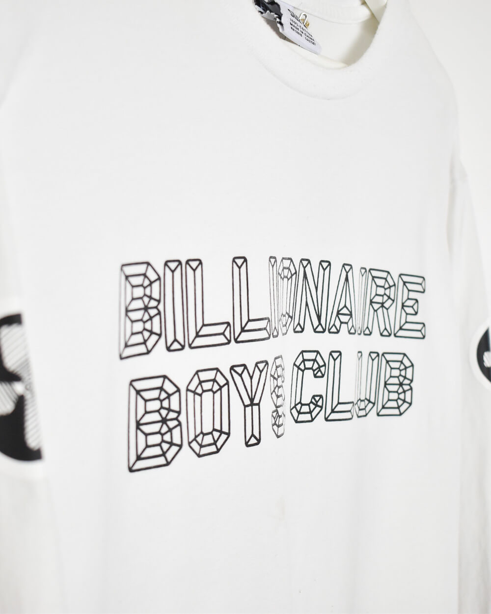 White Billionaire Boys Club Long Sleeved T-Shirt - Small