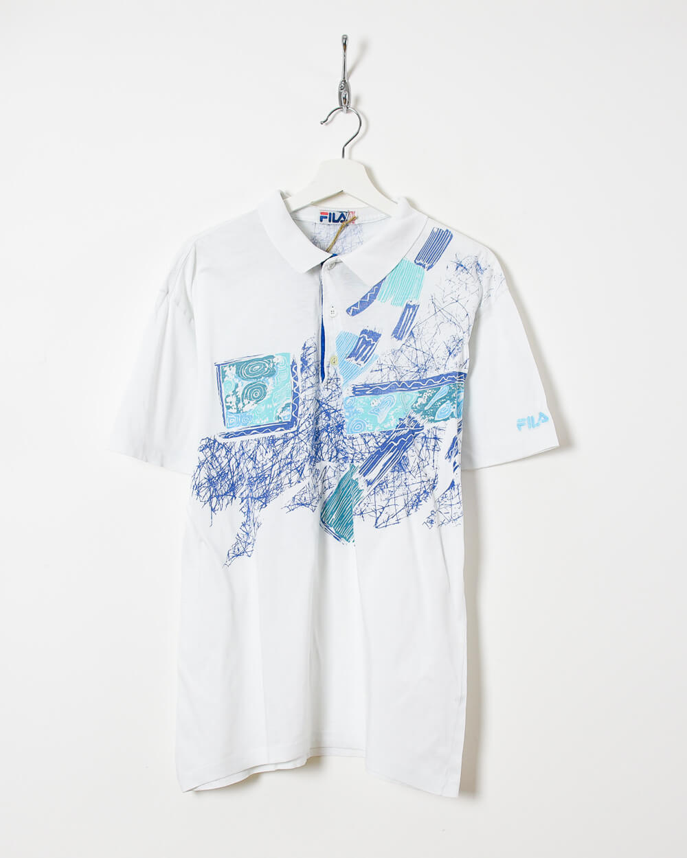 Fila Polo Shirt - Medium - Domno Vintage 90s, 80s, 00s Retro and Vintage Clothing 