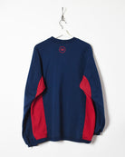 Navy Nike Barcelona 2001/02 Training Sweatshirt - X-Large