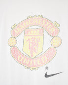 White Nike Manchester United T-Shirt - X-Large