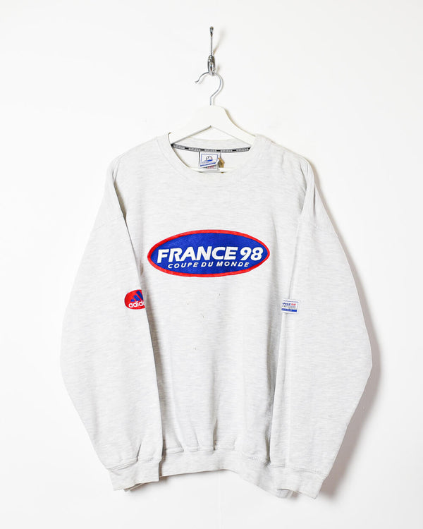 Stone Adidas France 1998 Sweatshirt - Medium