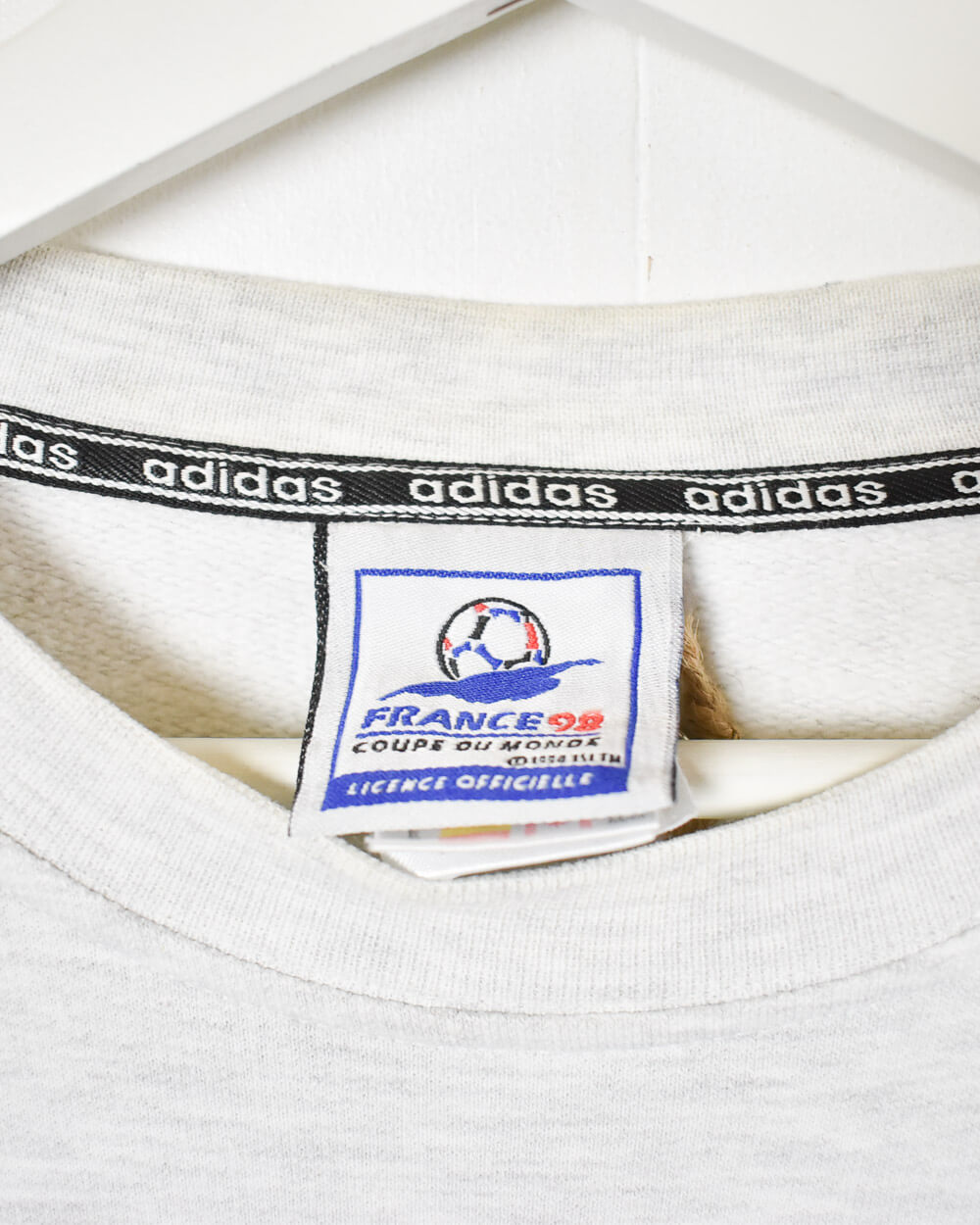 Stone Adidas France 1998 Sweatshirt - Medium