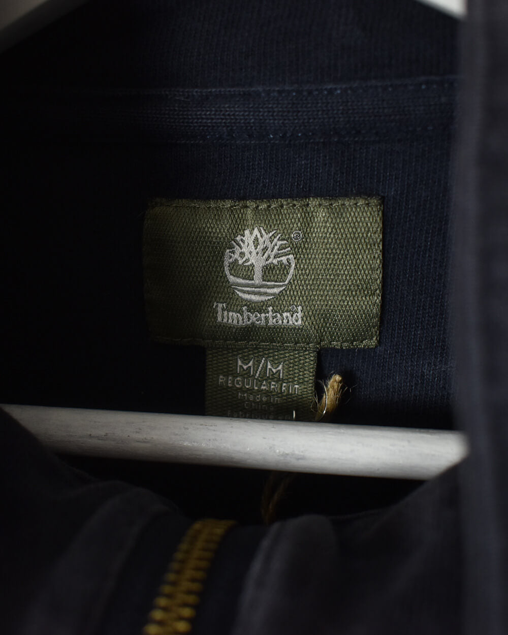 Timberland 1/4 Zip Sweatshirt - Medium - Domno Vintage 90s, 80s, 00s Retro and Vintage Clothing 
