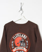 Vintage 80s Cotton Mix Brown Champion Cleveland Browns Sweatshirt - Medium–  Domno Vintage