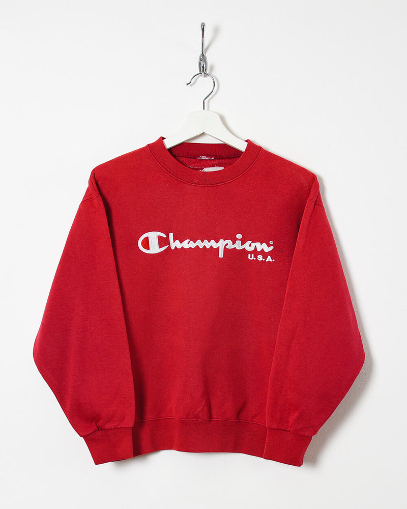 Champion USA Sweatshirt - X-Small - Domno Vintage 90s, 80s, 00s Retro and Vintage Clothing 