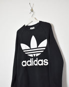 Black Adidas Women's Sweatshirt - Large