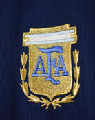 Navy Adidas Argentina 2001/02 Away Football Shirt - Medium
