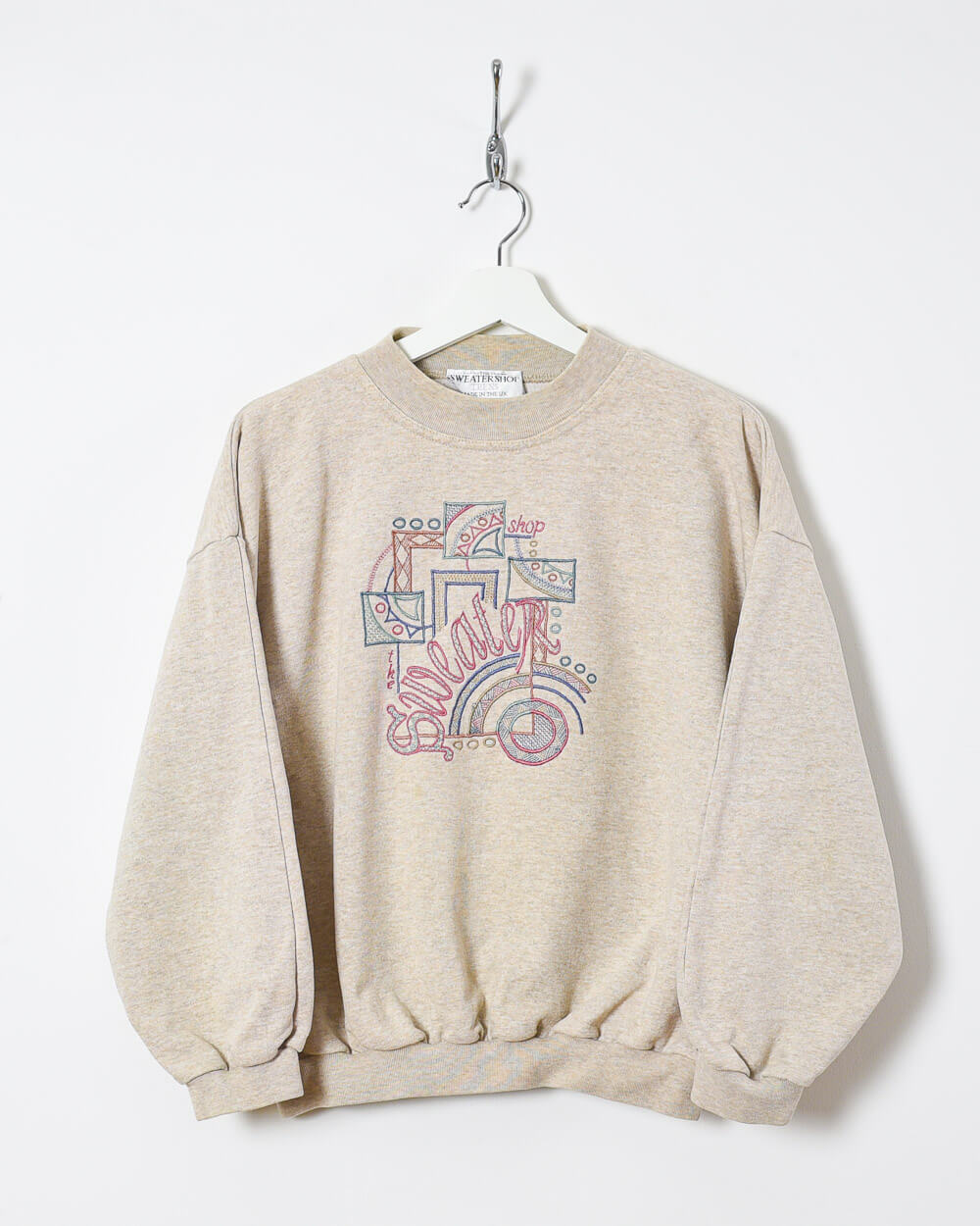 Vintage 90s Cotton Neutral The Sweater Shop Sweatshirt Small