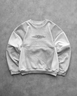 Umbro Patch Work Custom Reworked Sweatshirt - Medium