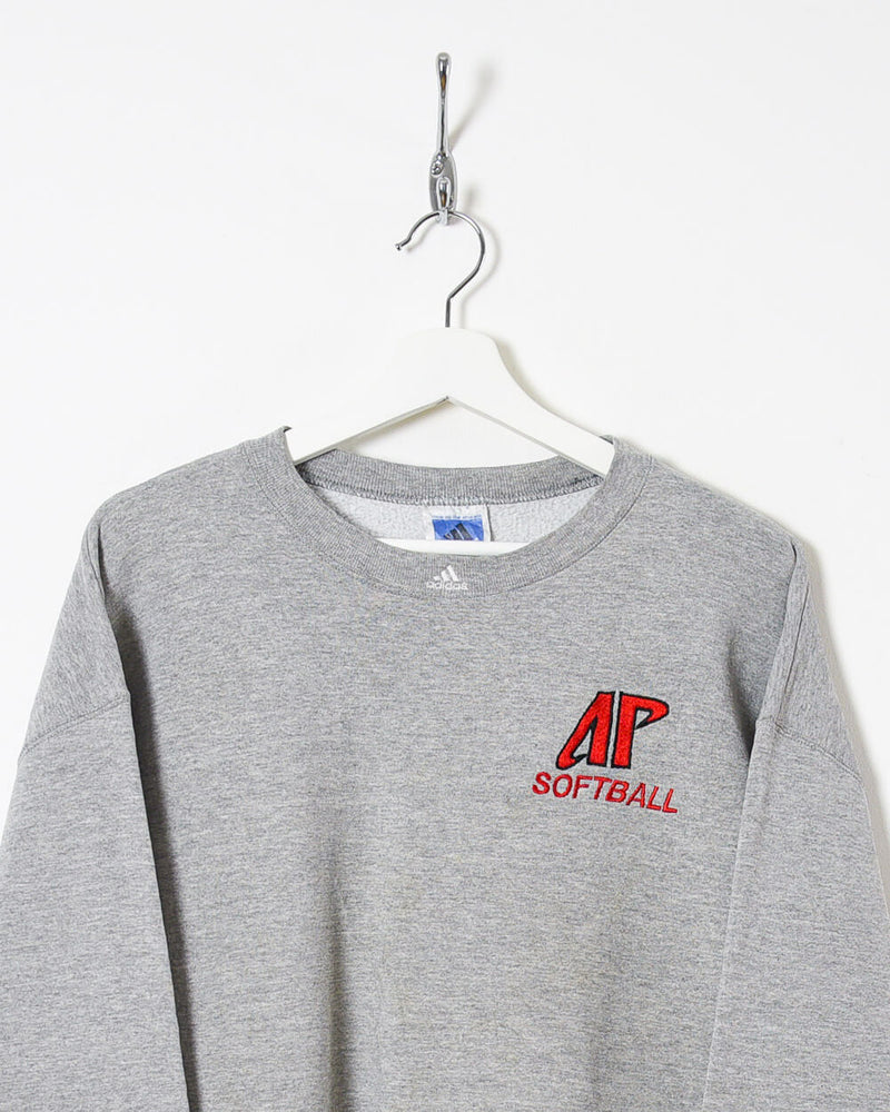 Adidas Team Softball Sweatshirt - X-Large - Domno Vintage 90s, 80s, 00s Retro and Vintage Clothing 