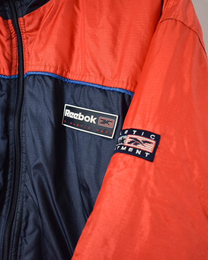 Reebok Athletic Department Winter Coat - Large - Domno Vintage 90s, 80s, 00s Retro and Vintage Clothing 