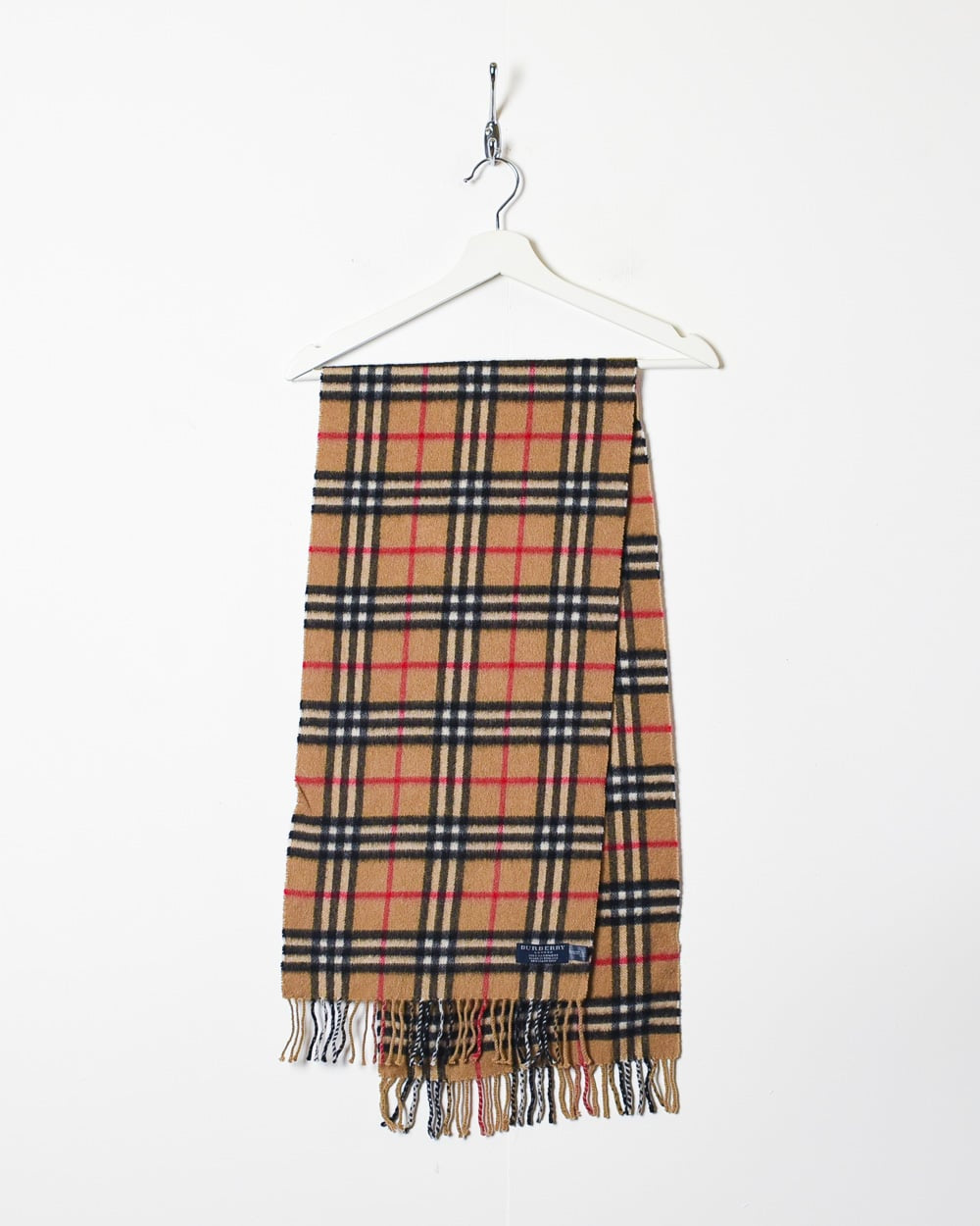 Neutral Burberry Cashmere Scarf