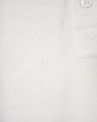 White Adidas Newcastle United 90s Polo Shirt - Large