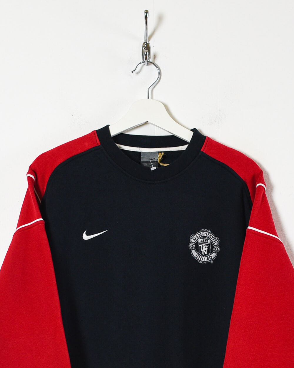 Vintage 00s Black Nike Manchester United 00s Training Sweatshirt