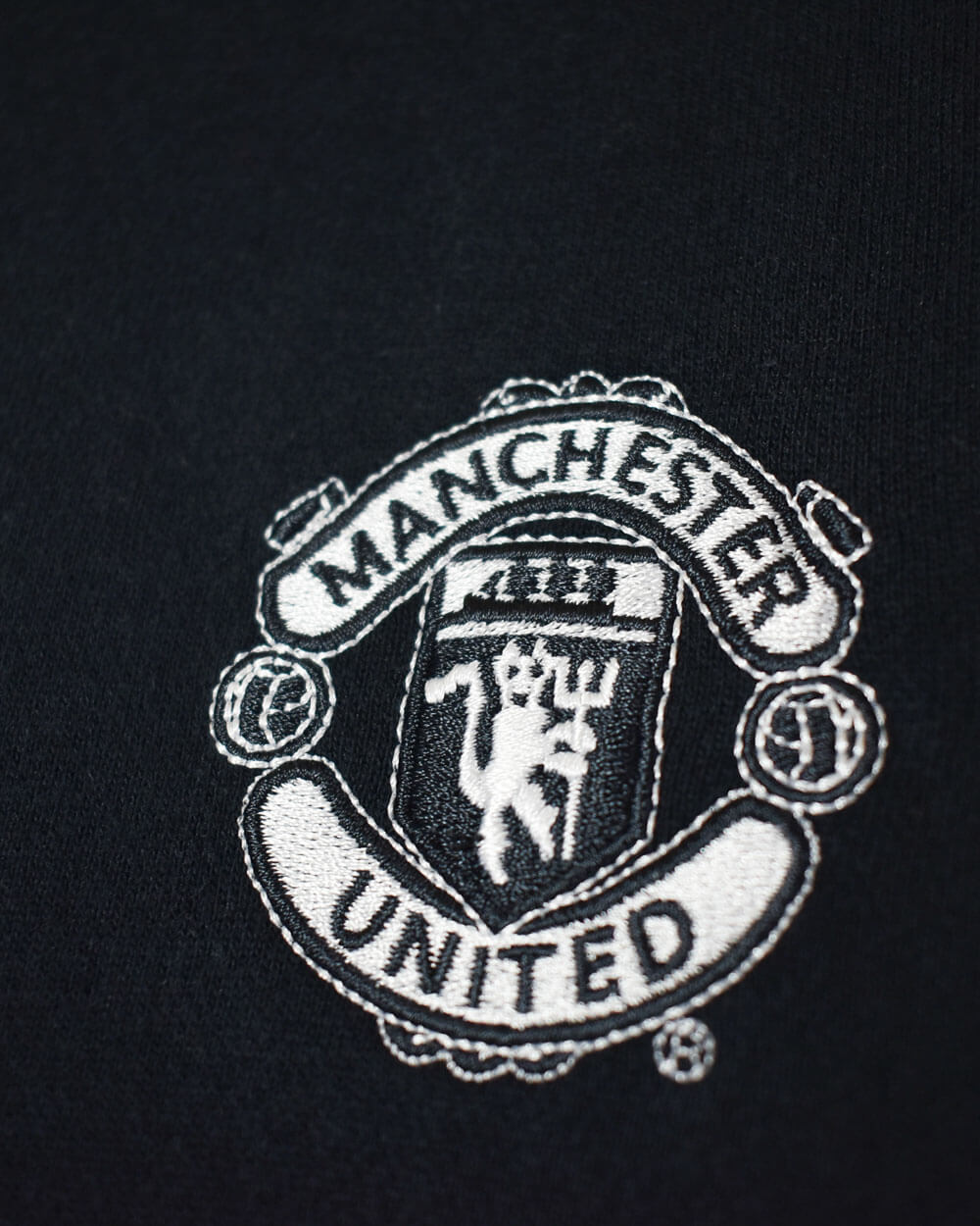 Black Nike Manchester United 00s Training Sweatshirt - Large