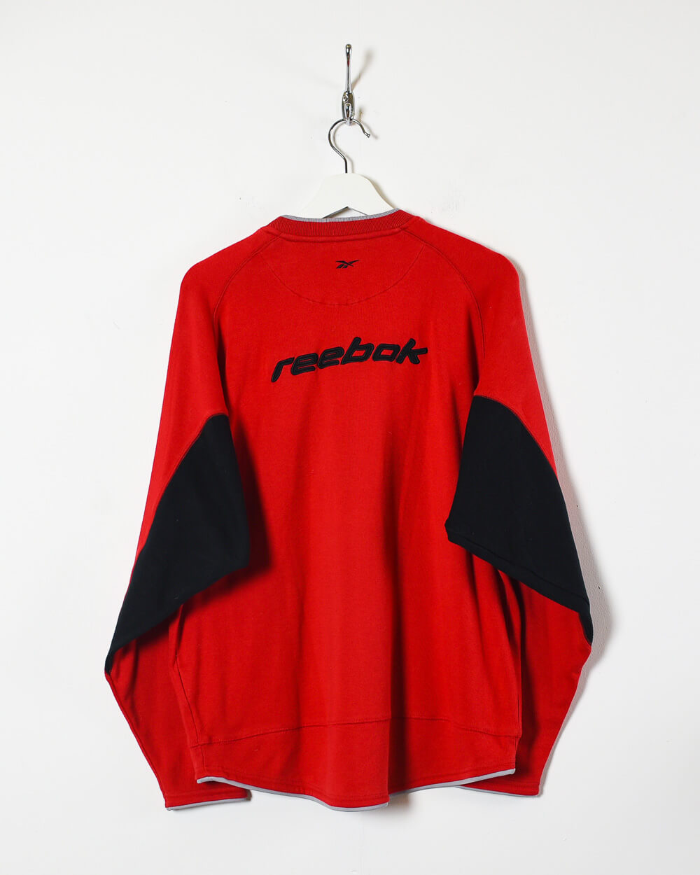 Red Reebok Liverpool 2002/03 Sweatshirt - Medium