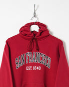 Champion San Francisco Est. 1849 Hoodie - Small - Domno Vintage 90s, 80s, 00s Retro and Vintage Clothing 