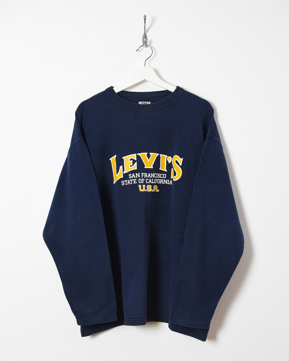 Levi's San Francisco State of California USA Sweatshirt - X-Large - Domno Vintage 90s, 80s, 00s Retro and Vintage Clothing 