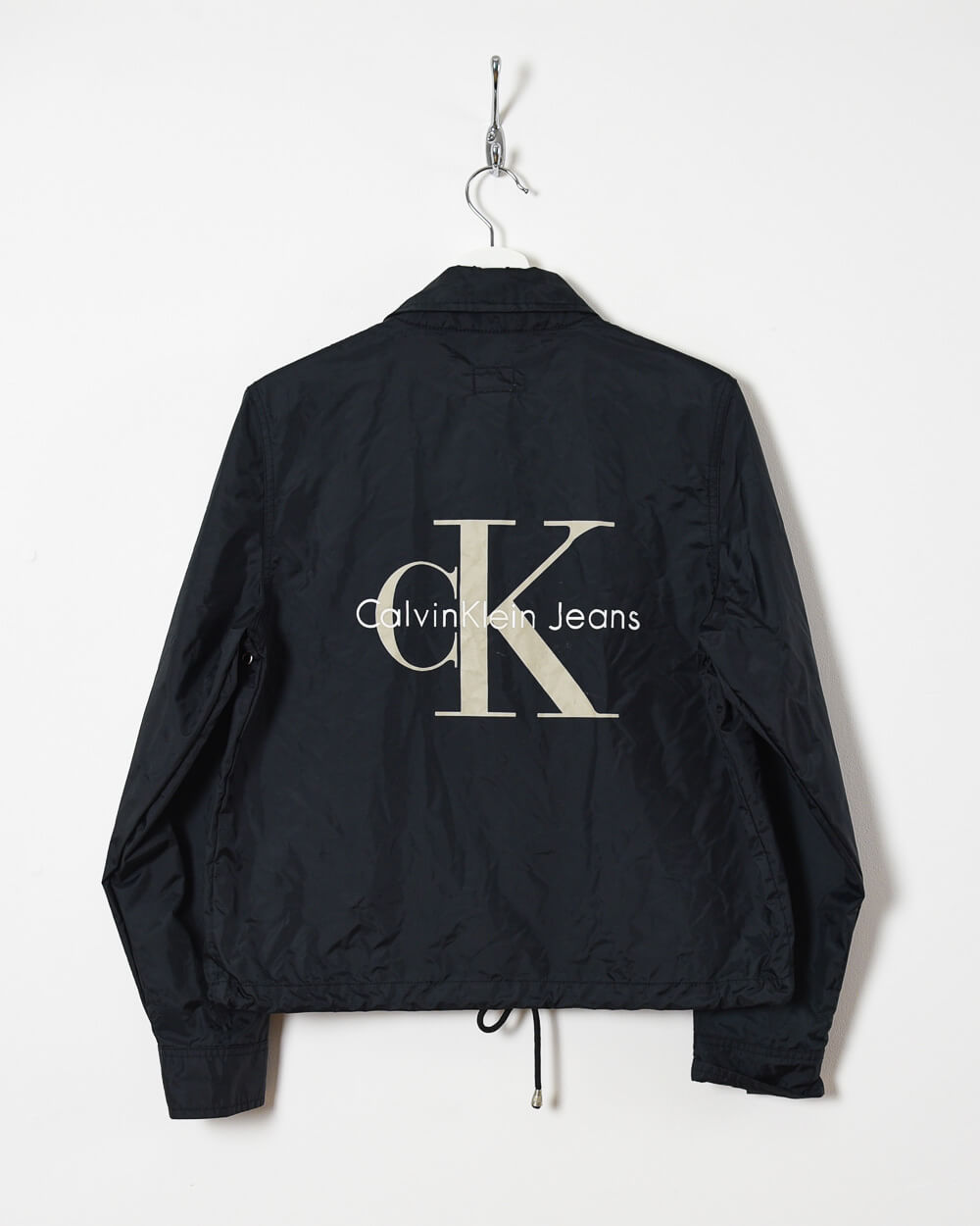 Calvin Klein Jeans Women's Coach Jacket - Medium - Domno Vintage 90s, 80s, 00s Retro and Vintage Clothing 