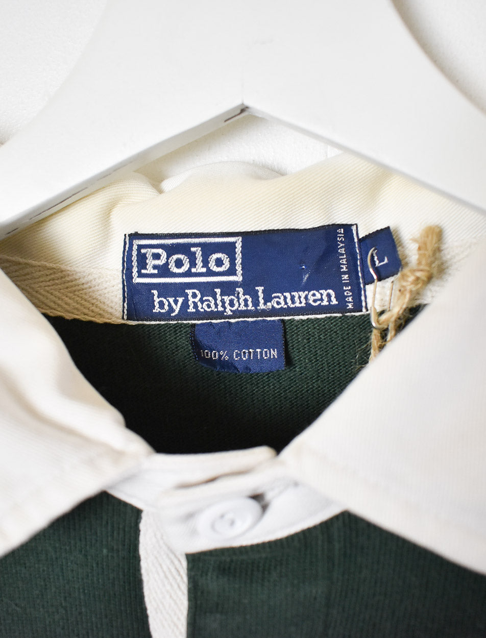 Red Polo Ralph Lauren Rugby Shirt - X-Large