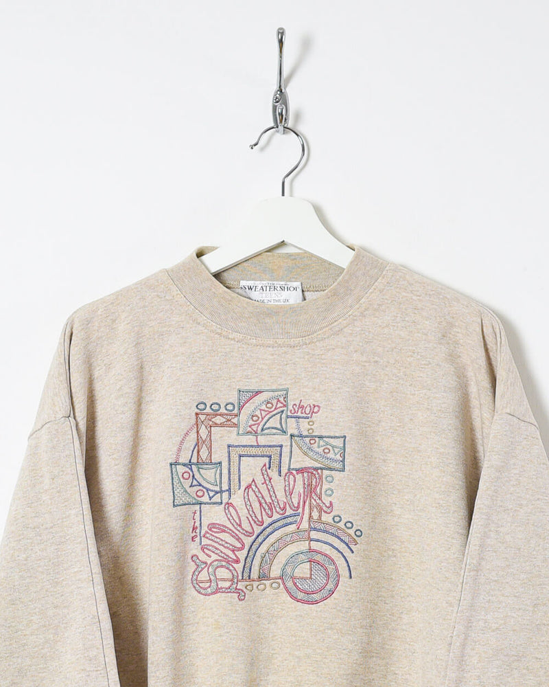 The Sweater Shop Sweatshirt - Small - Domno Vintage 90s, 80s, 00s Retro and Vintage Clothing 