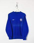Blue Umbro Chelsea Sweatshirt - Small