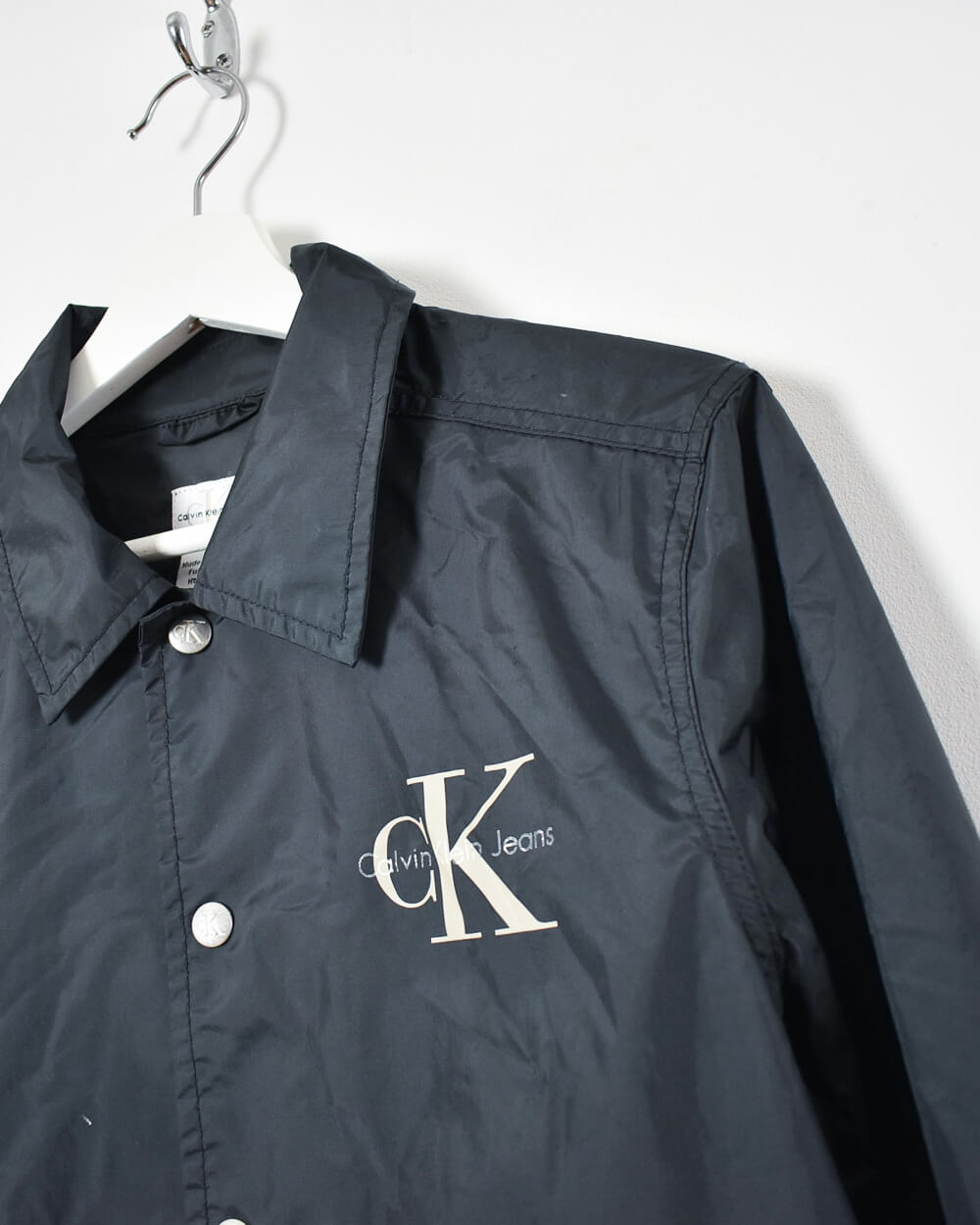 Calvin Klein Jeans Women's Coach Jacket - Medium - Domno Vintage 90s, 80s, 00s Retro and Vintage Clothing 