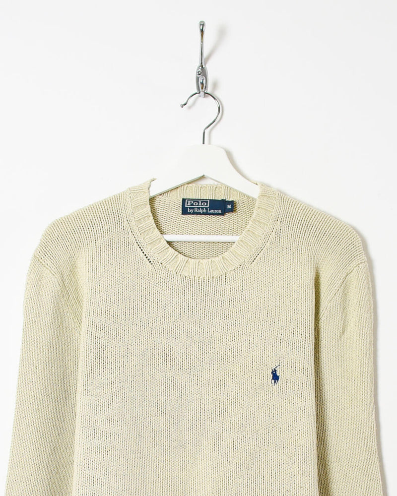 Ralph Lauren Knitted Sweatshirt - Medium - Domno Vintage 90s, 80s, 00s Retro and Vintage Clothing 