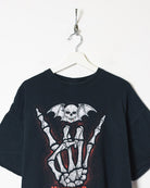 Black Gildan Vampires Rock Graphic T-Shirt - 0