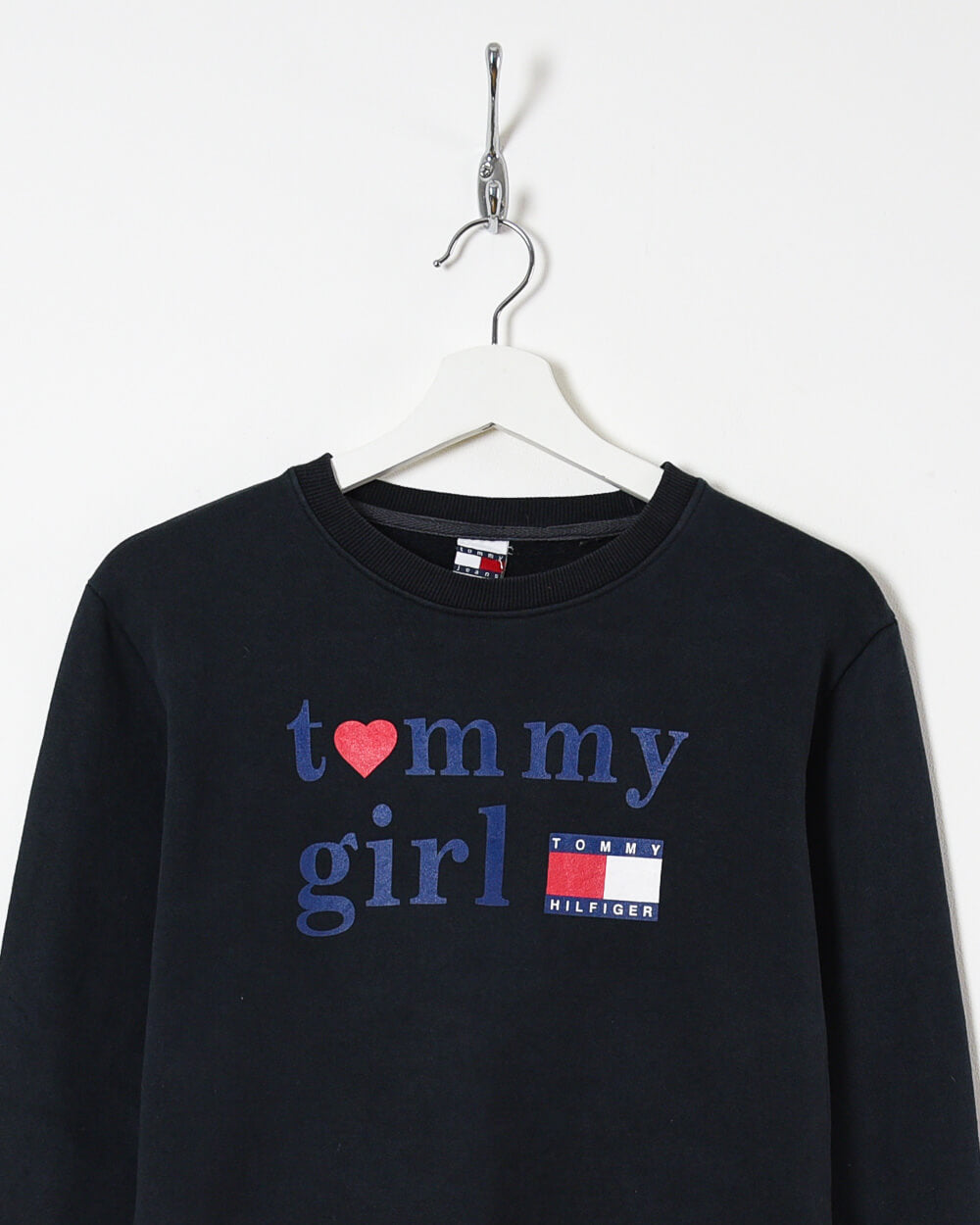 Tommy Hilfiger Women's Tommy Girl Sweatshirt - Small women's - Domno Vintage 90s, 80s, 00s Retro and Vintage Clothing 