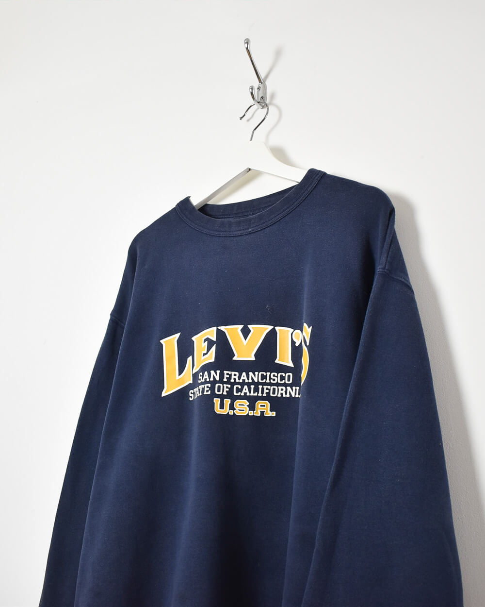 Levi's San Francisco State of California USA Sweatshirt - X-Large - Domno Vintage 90s, 80s, 00s Retro and Vintage Clothing 