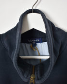 Gant USA 1/4 Zip Sweatshirt - Large - Domno Vintage 90s, 80s, 00s Retro and Vintage Clothing 