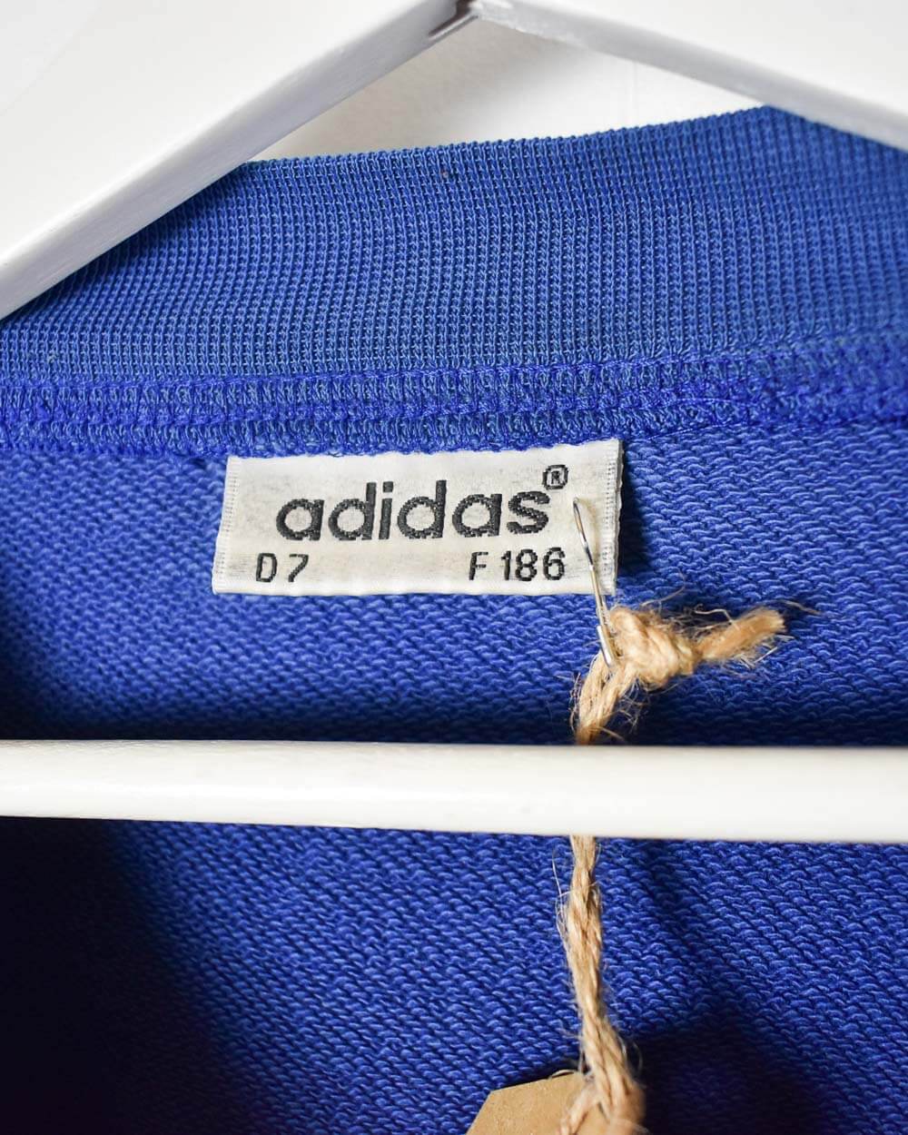 Blue Adidas 90s FC Bayern Munich Sweatshirt - Large