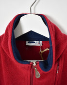 Fila 1/4 Zip Fleece - Medium - Domno Vintage 90s, 80s, 00s Retro and Vintage Clothing 