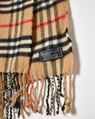 Neutral Burberry Cashmere Scarf