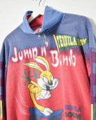 Vintage Jump n Bomb 1/4 Zip Fleece - Medium - Domno Vintage 90s, 80s, 00s Retro and Vintage Clothing 