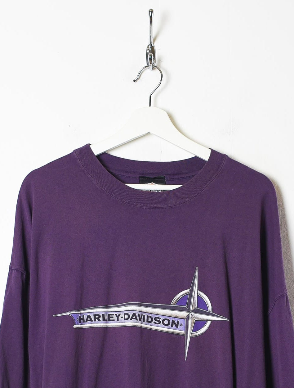 Purple Harley Davidson T-Shirt - XX-Large