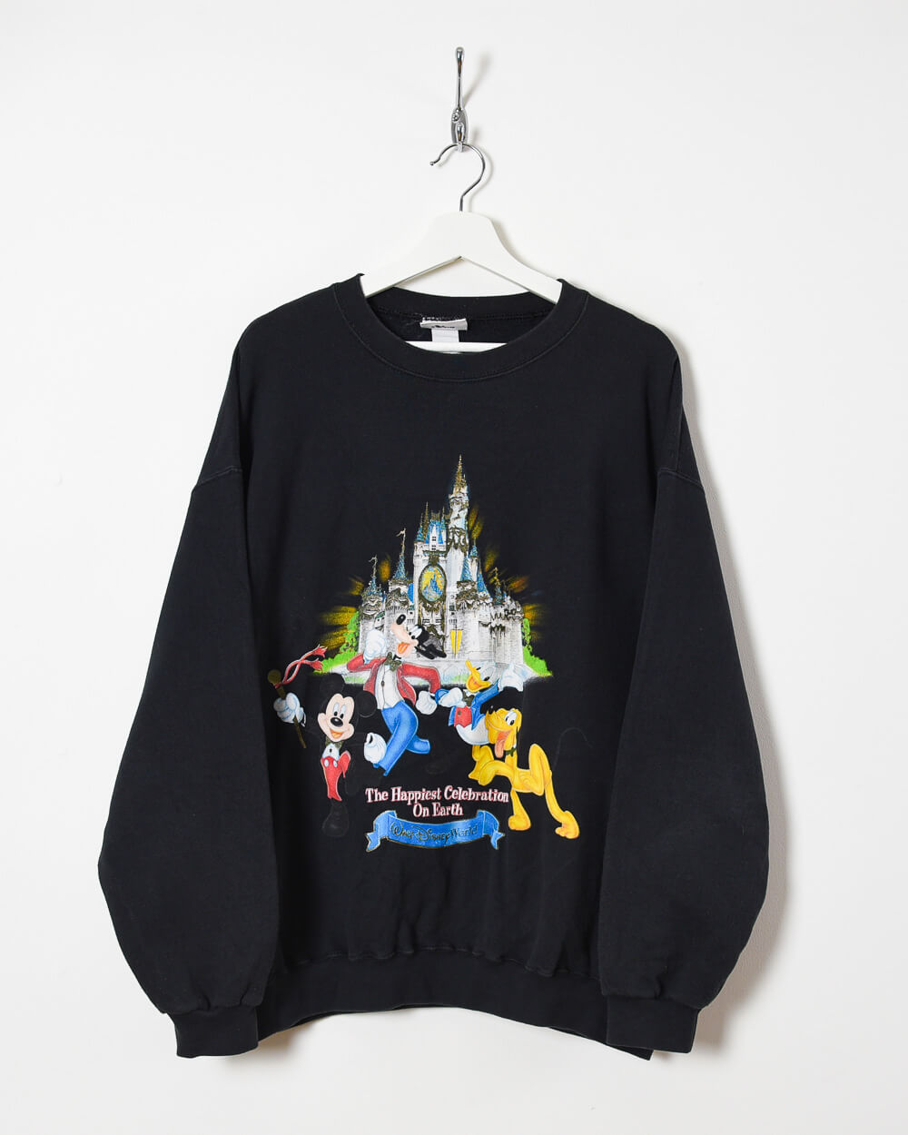 Walt Disney World Mickey Mouse Celebration Sweatshirt - Large - Domno Vintage 90s, 80s, 00s Retro and Vintage Clothing 