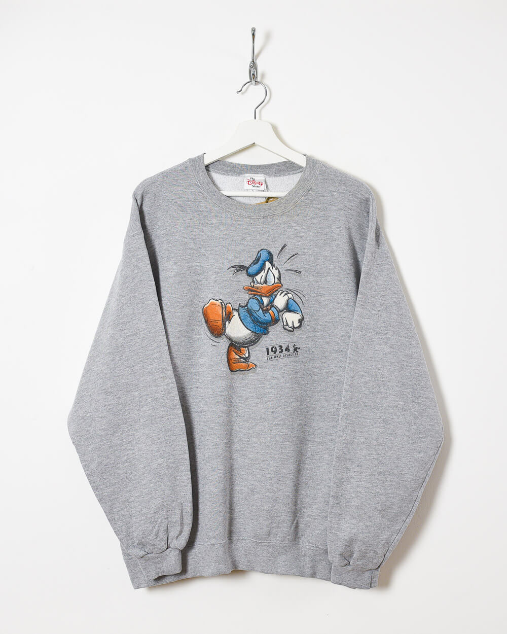 Disney Donald Duck 1934 Sweatshirt - Large - Domno Vintage 90s, 80s, 00s Retro and Vintage Clothing 