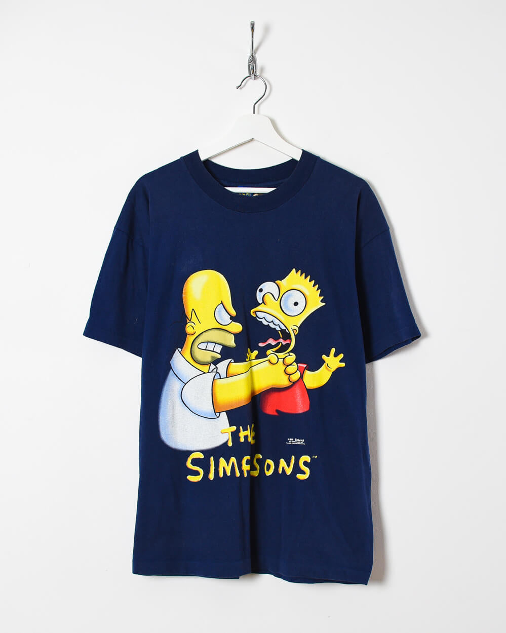 The Simpsons 1998 Single Stitch T-Shirt - Medium - Domno Vintage 90s, 80s, 00s Retro and Vintage Clothing 